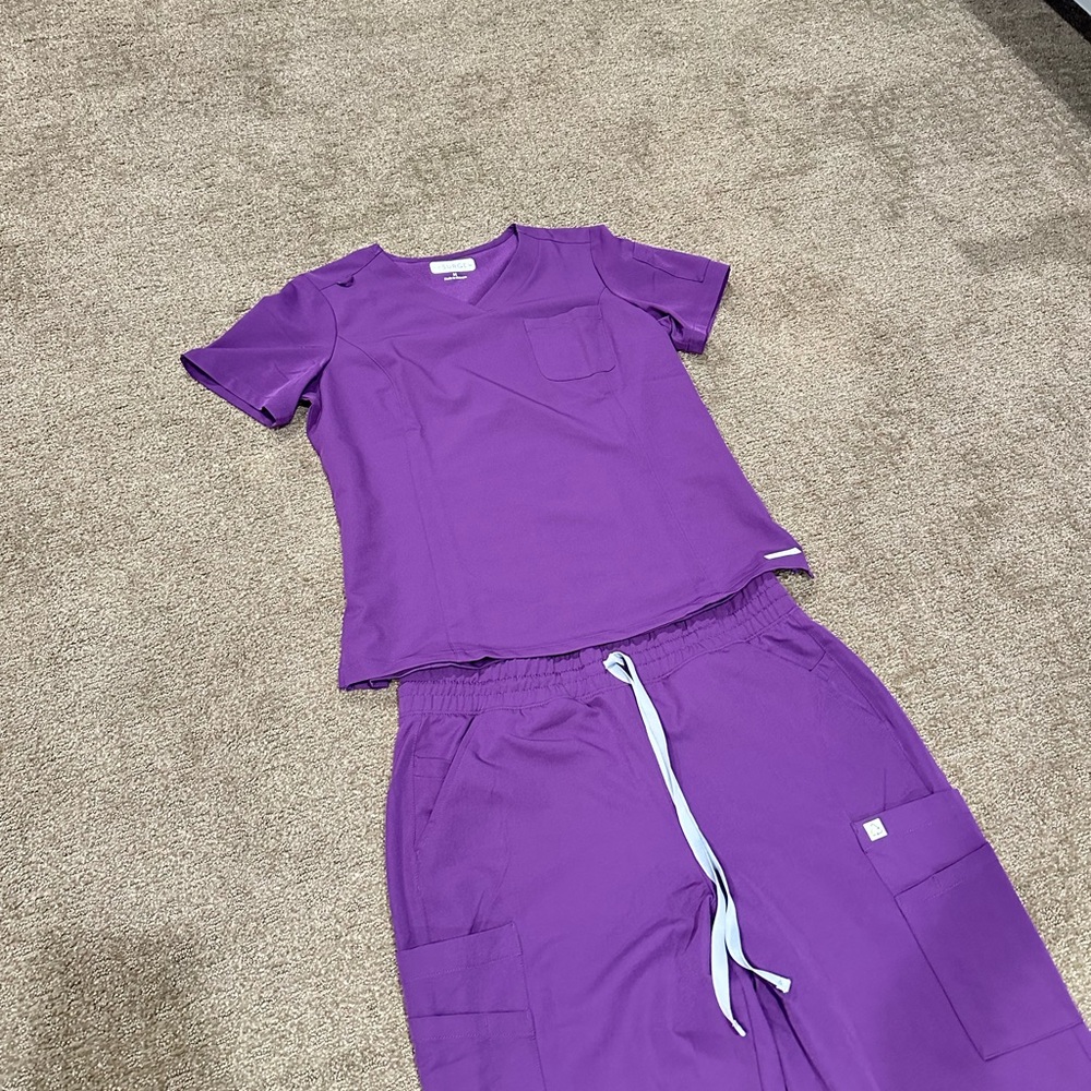 Purple Scrub Set from Resurge (Uniform Advantage)
